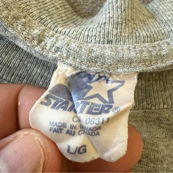 Vintage Single Stage 1996 STARTER t shirt Football Radically Canadian CFL Large - Picture 10 of 10